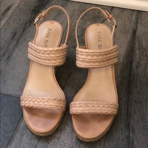 Via Spiga nude espadrille Size 5.5